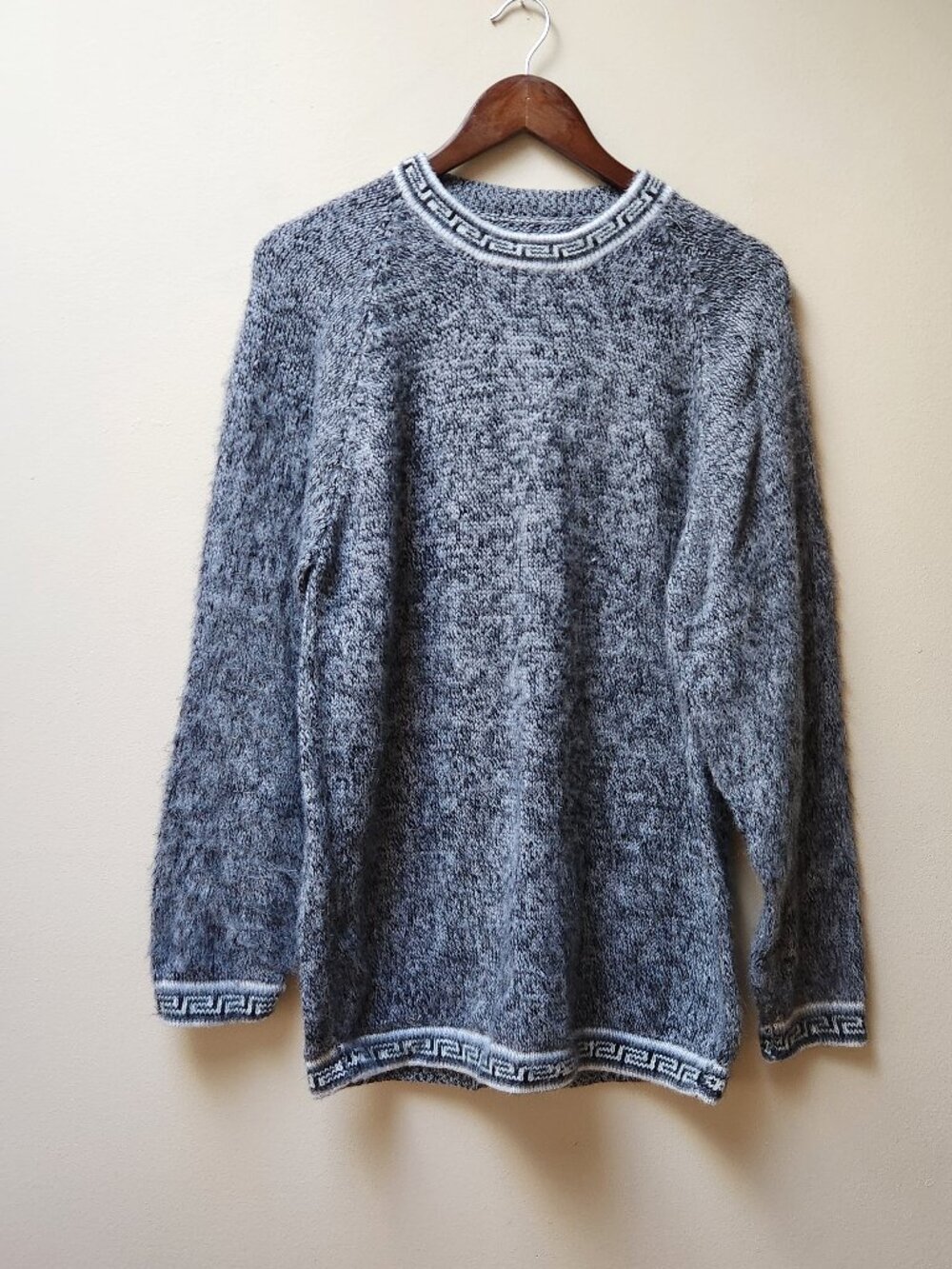 Grey Alpaca knit sweater